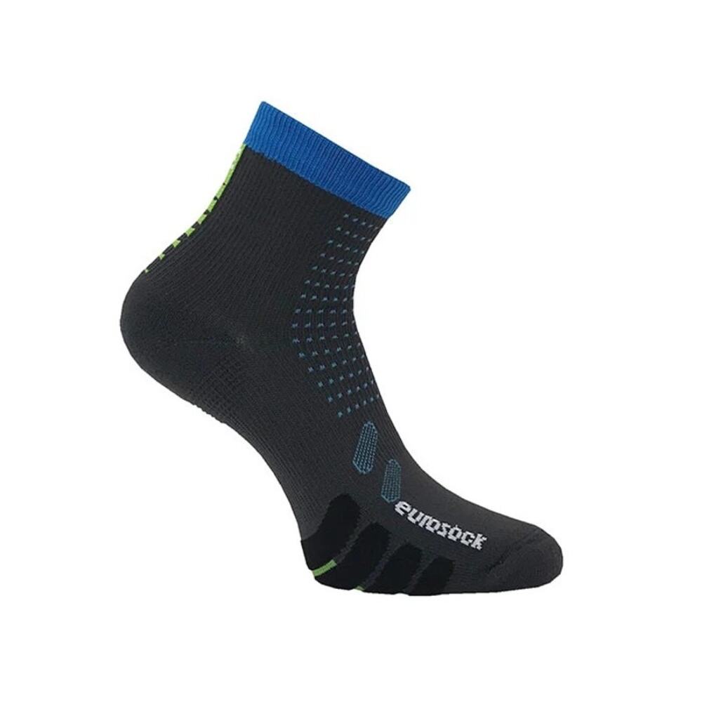 Eurosock Gray 2 Pack Bike Crew Compression Socks Performance Athleisure A21-3